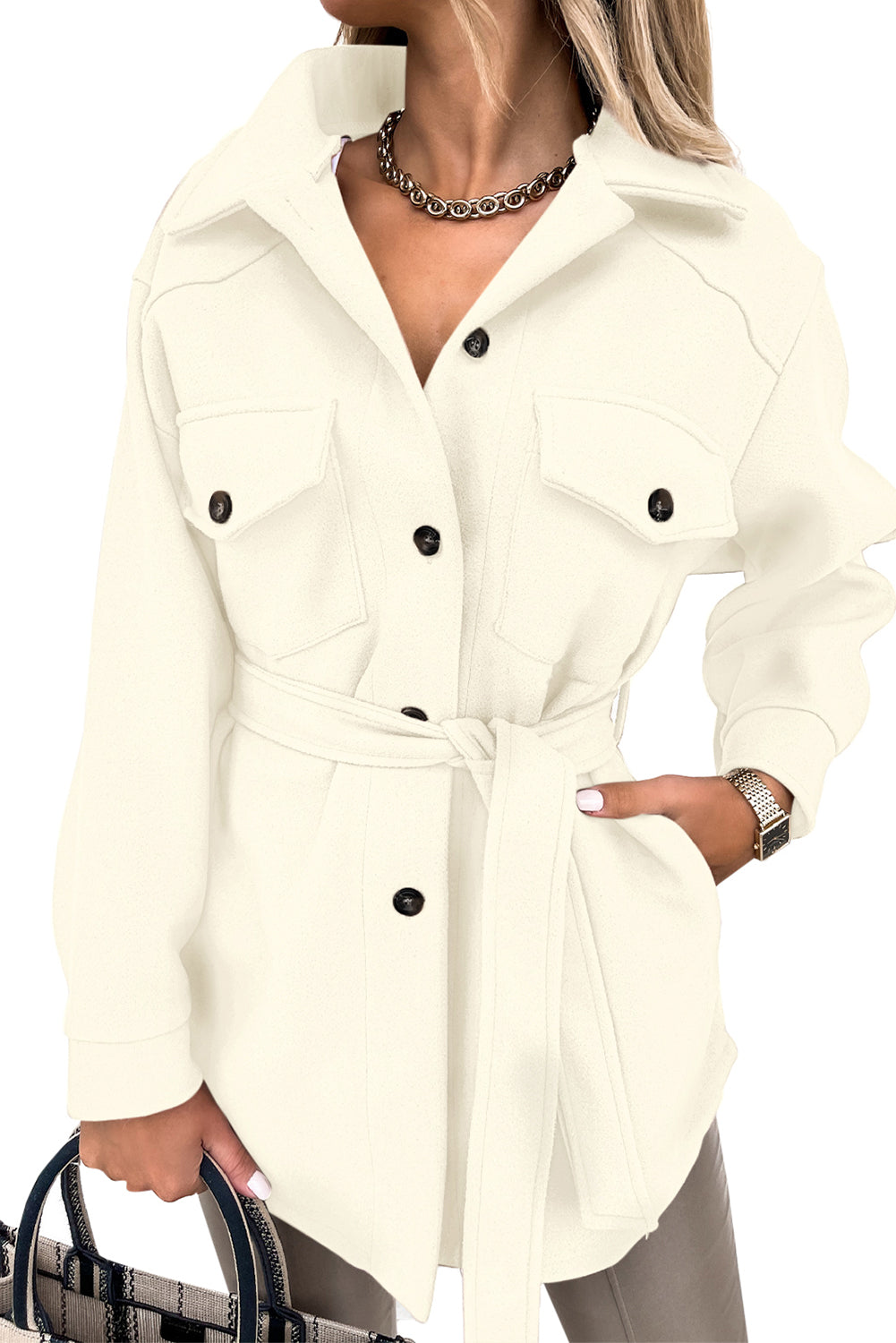 Everyday Double-Breasted Coat