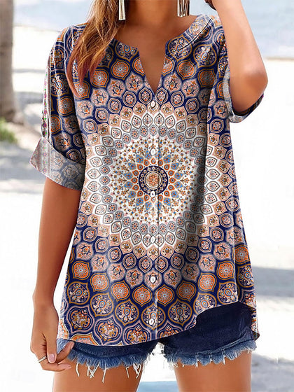 Relaxed Collared Shirt