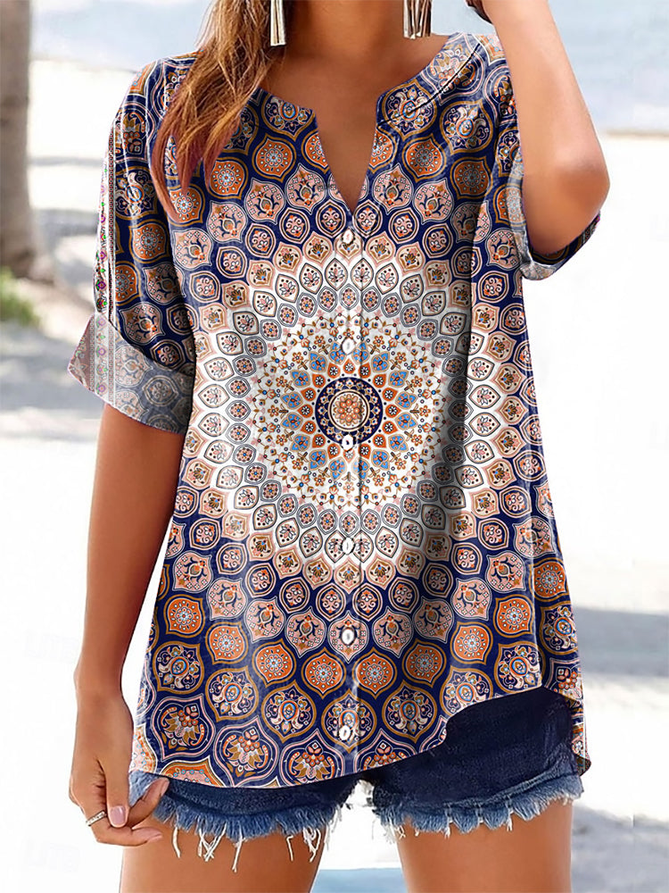 Relaxed Collared Shirt