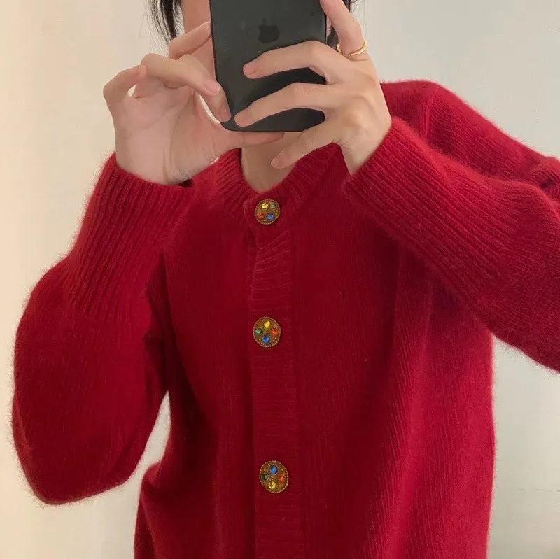 Textured Cable Sweater