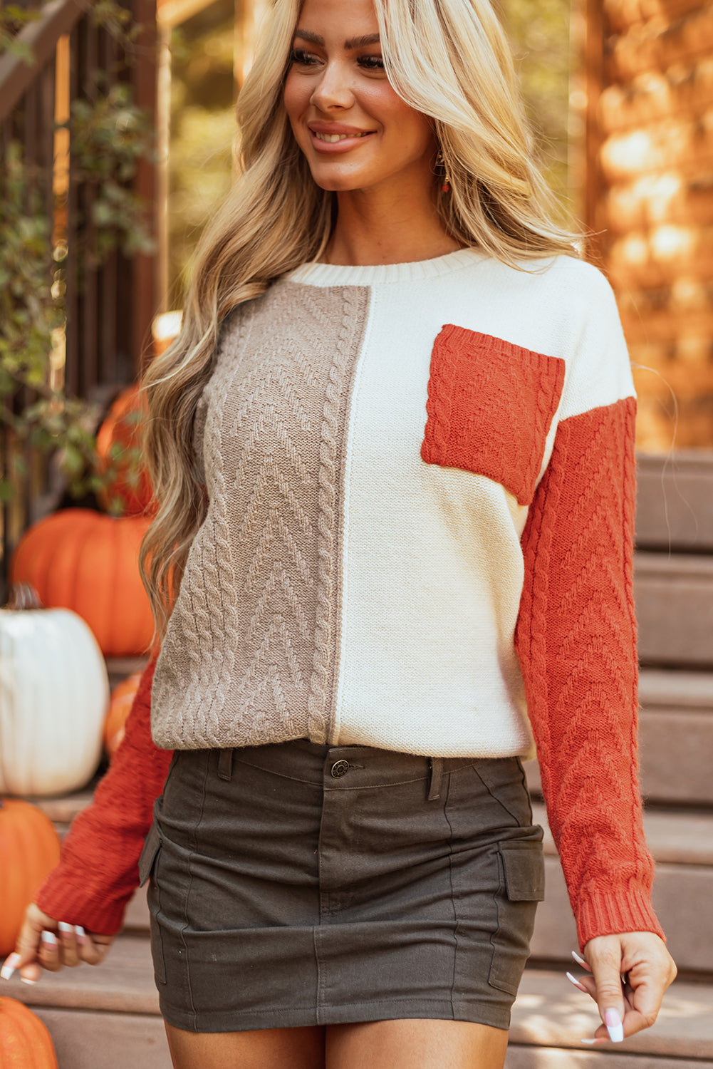 Warm Buttoned Sweater