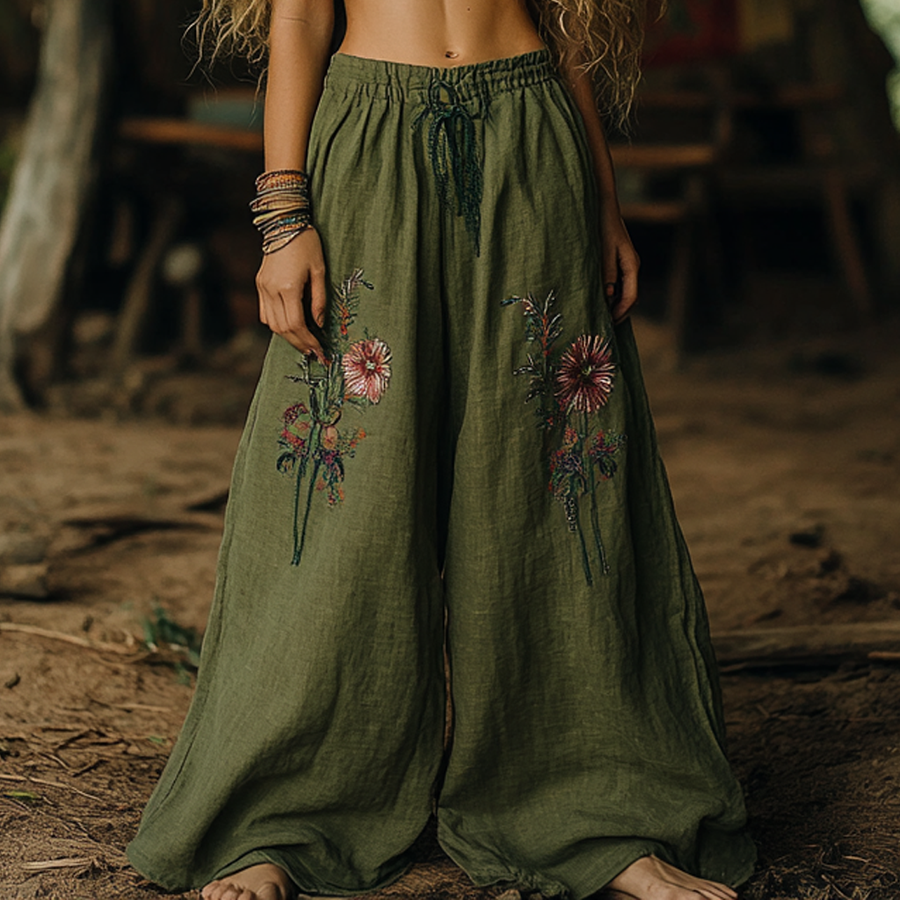 Coastal Belted Pants