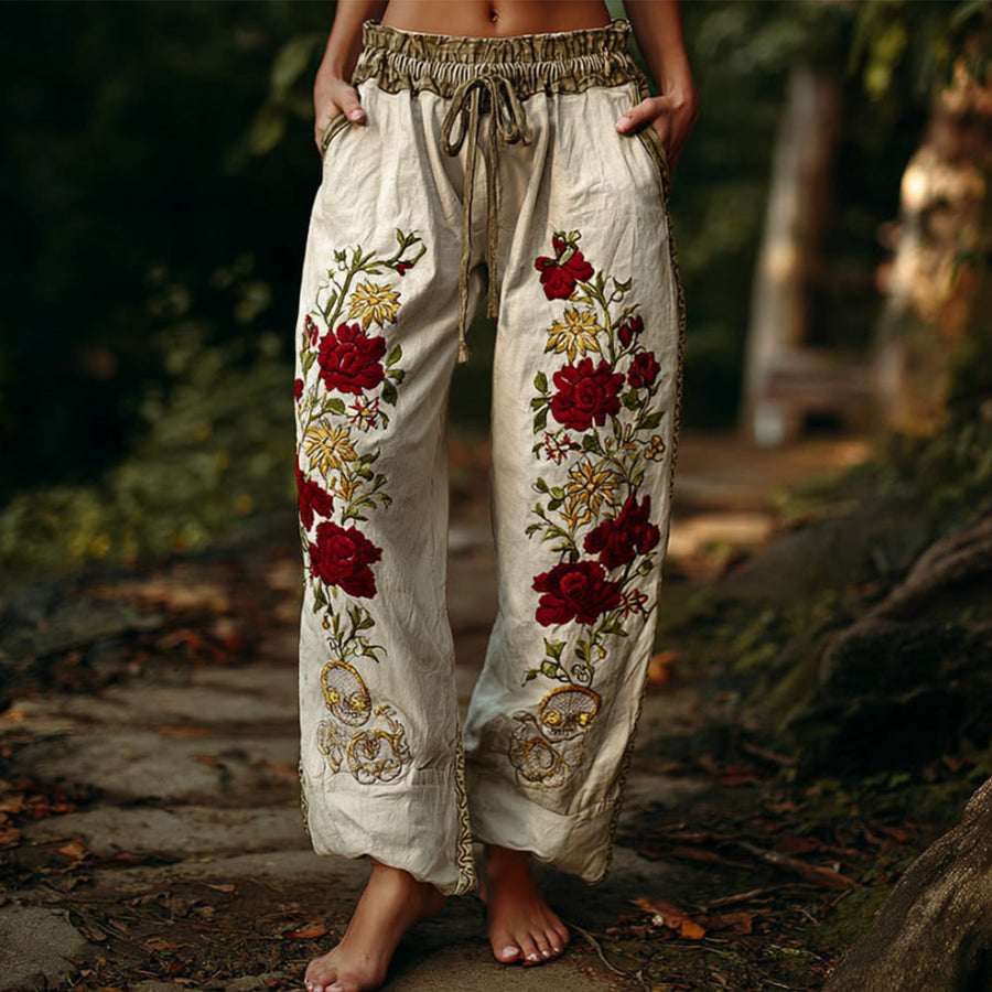 Easy Cropped Pants