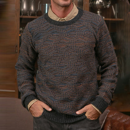 Warm Striped Sweater