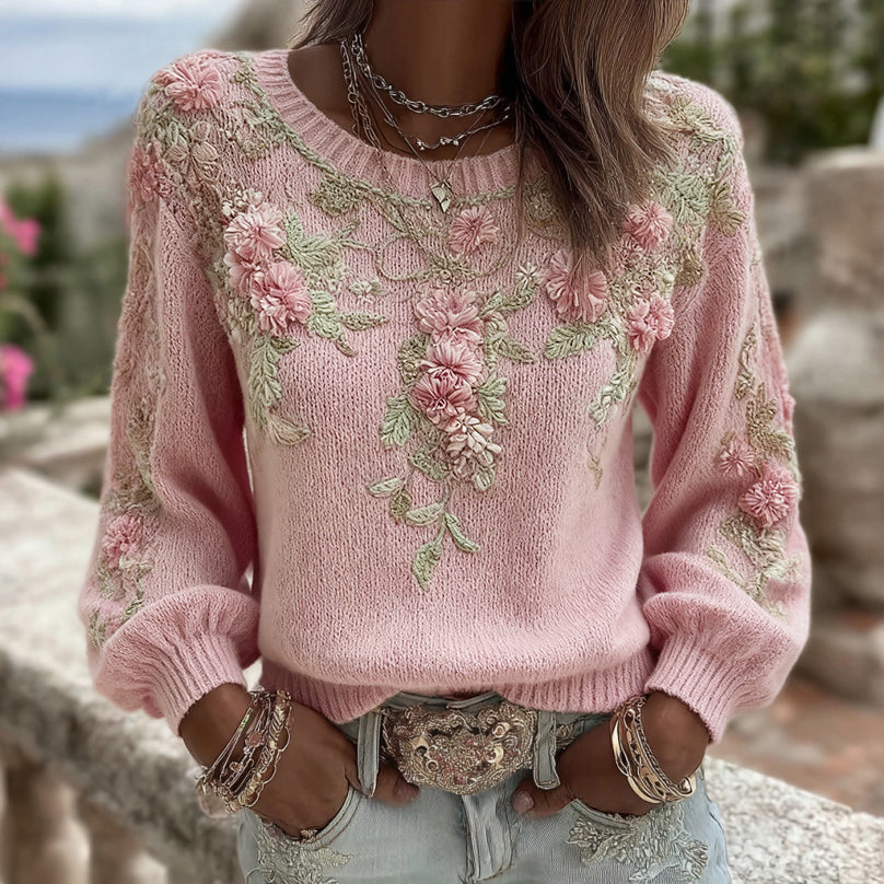 Relaxed V-Neck Sweater