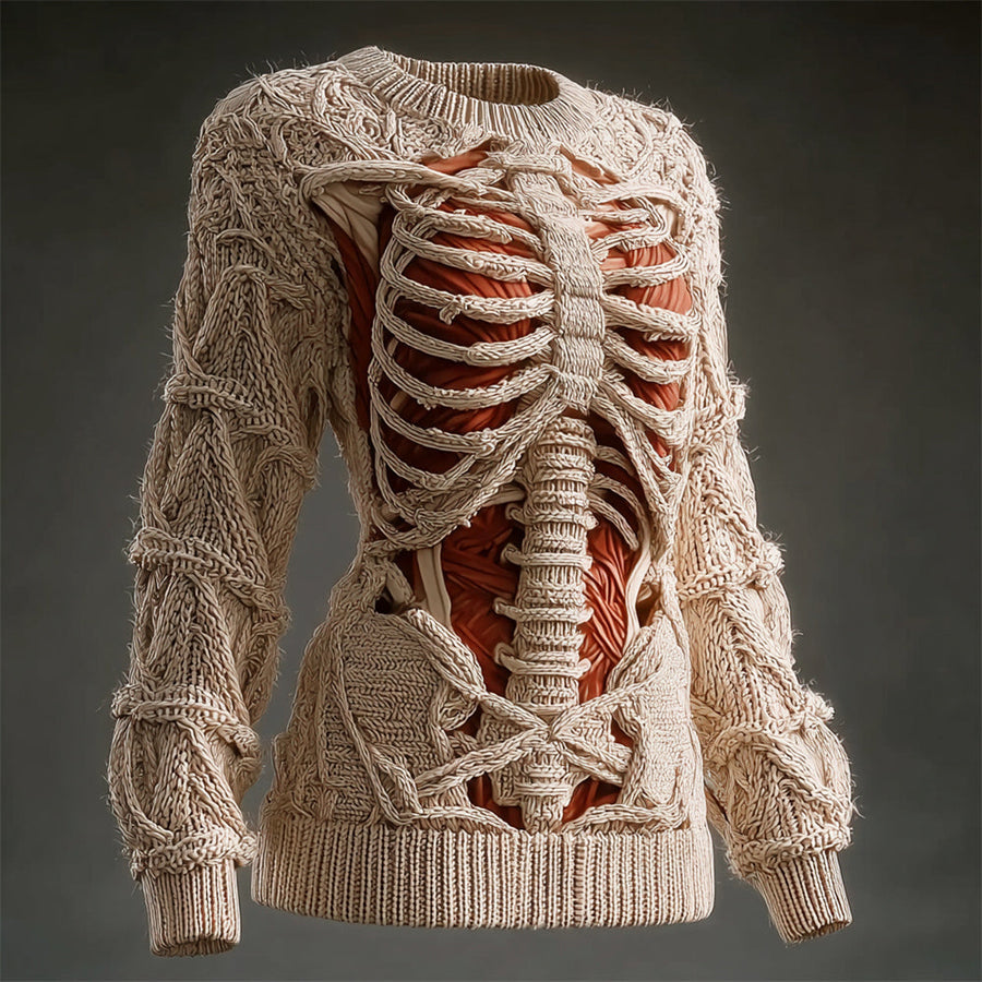 Textured Knit Sweater