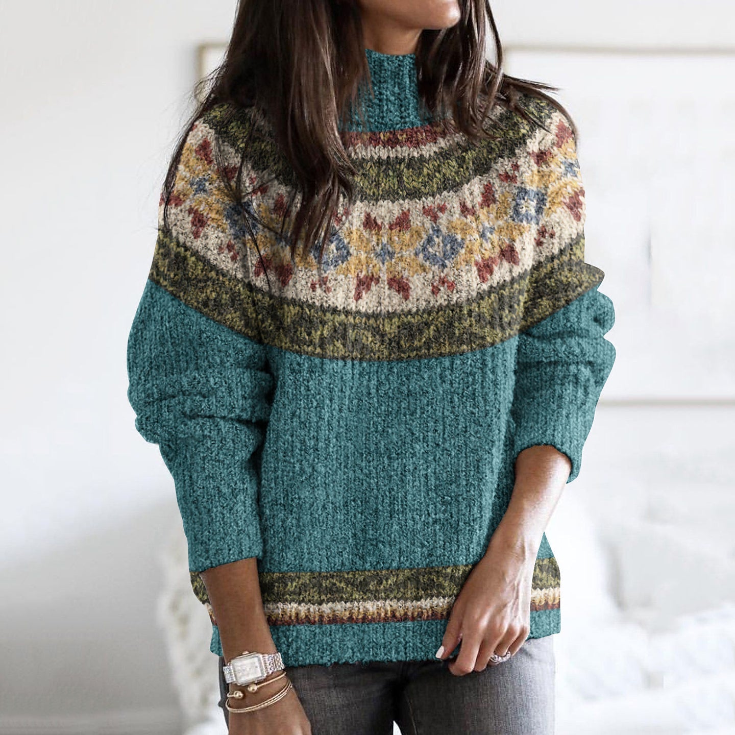 Warm Textured Sweater