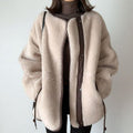 Relaxed Double-Breasted Coat