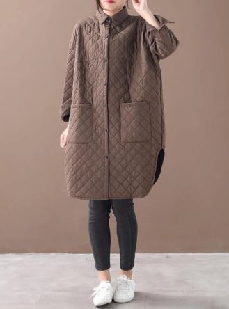 Relaxed Double-Breasted Coat