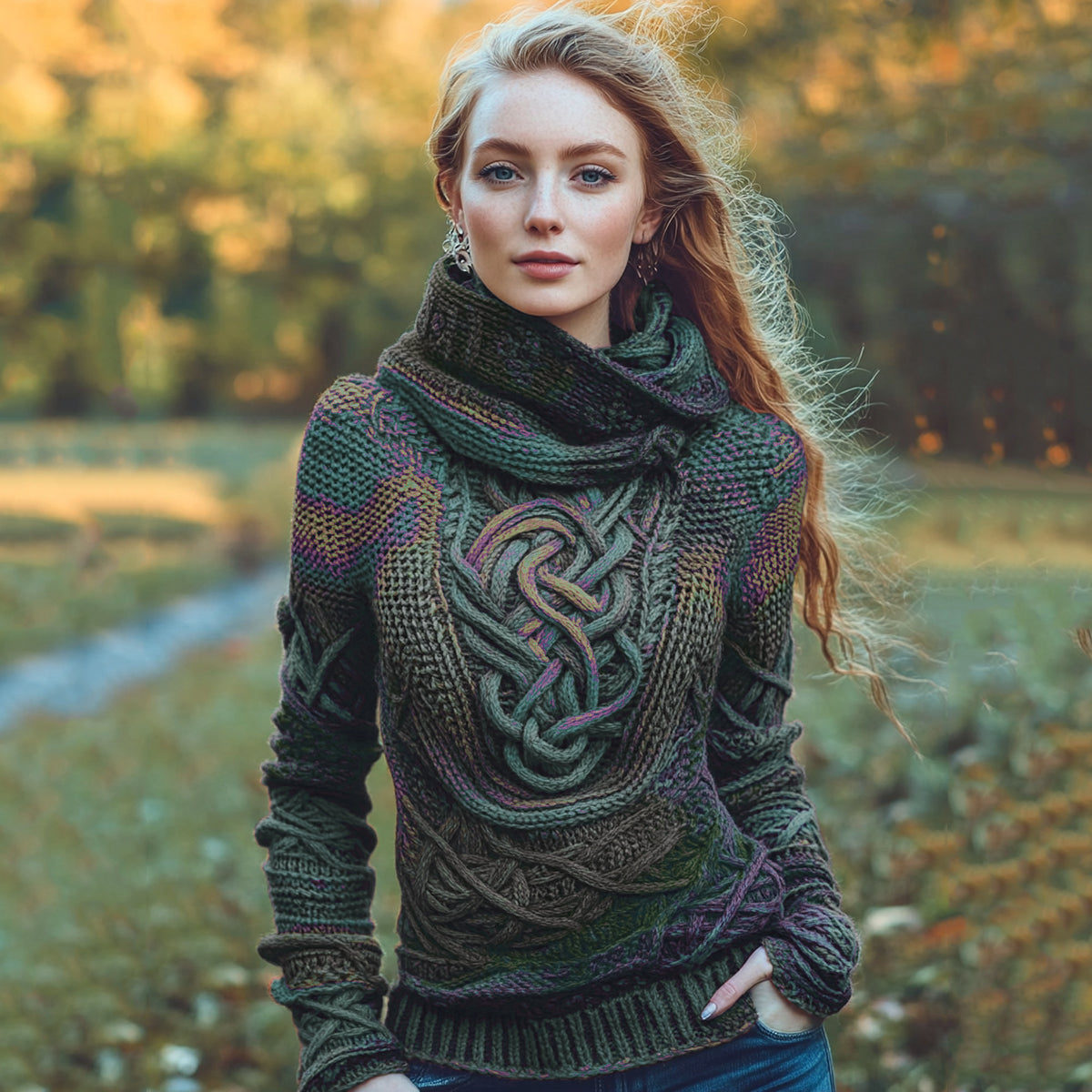 Relaxed Cropped Sweater