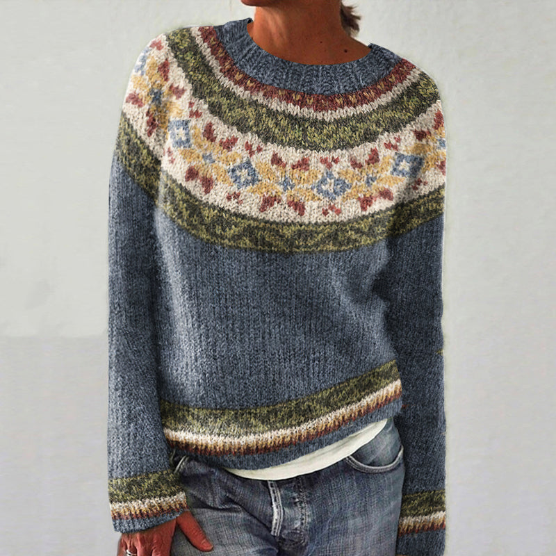 Textured Striped Sweater