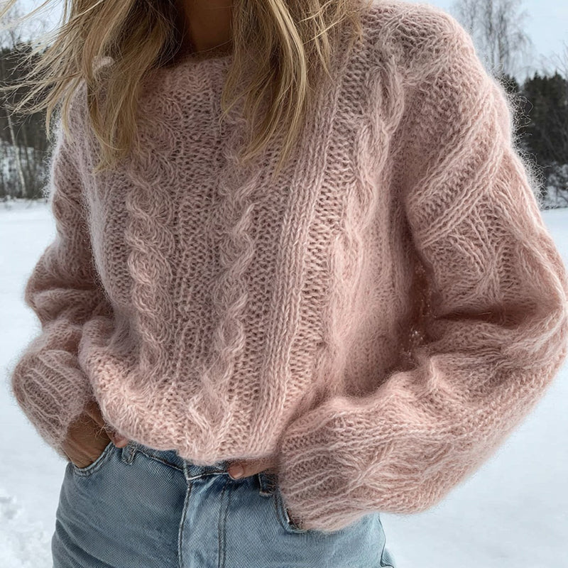 Cozy Buttoned Sweater