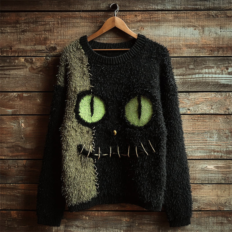 Casual Cropped Sweater