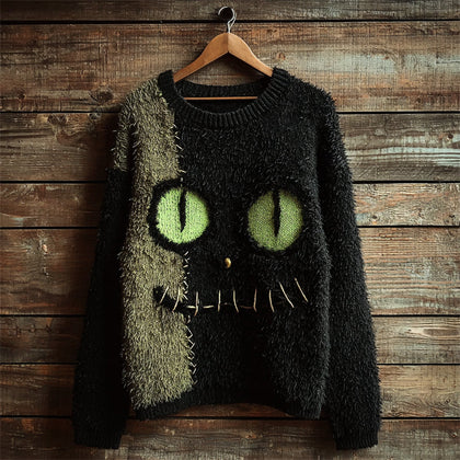 Casual Cropped Sweater