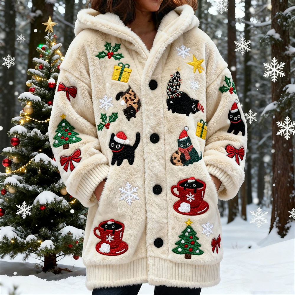 Warm Hooded Coat