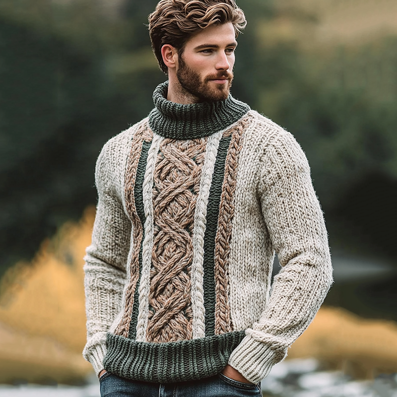 Relaxed Cable Sweater