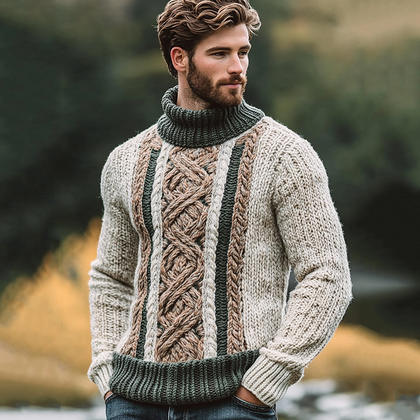 Relaxed Cable Sweater