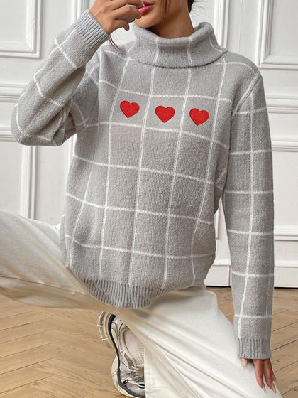 Textured Ribbed Sweater