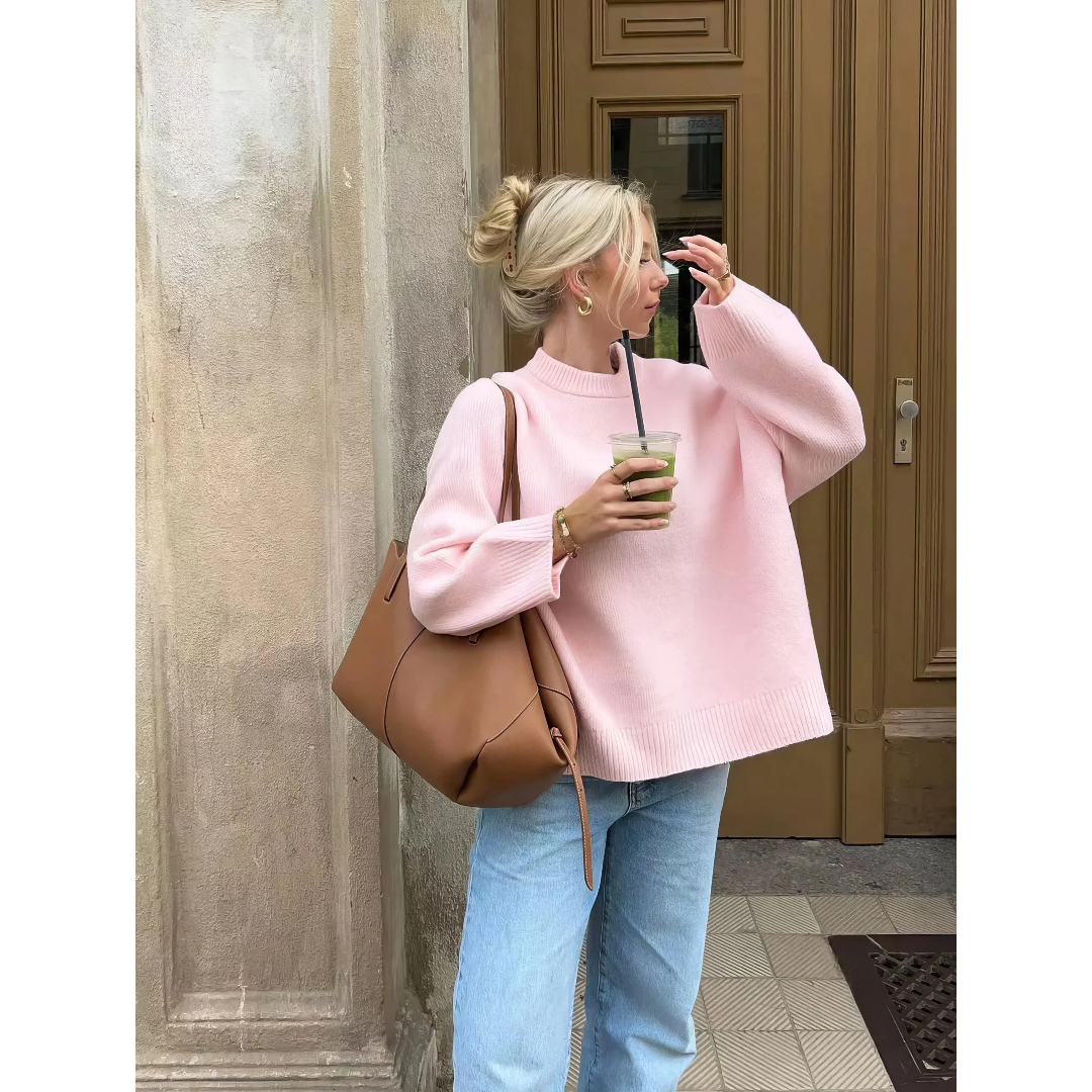Relaxed Cable Sweater