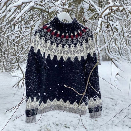 Relaxed Cable Sweater