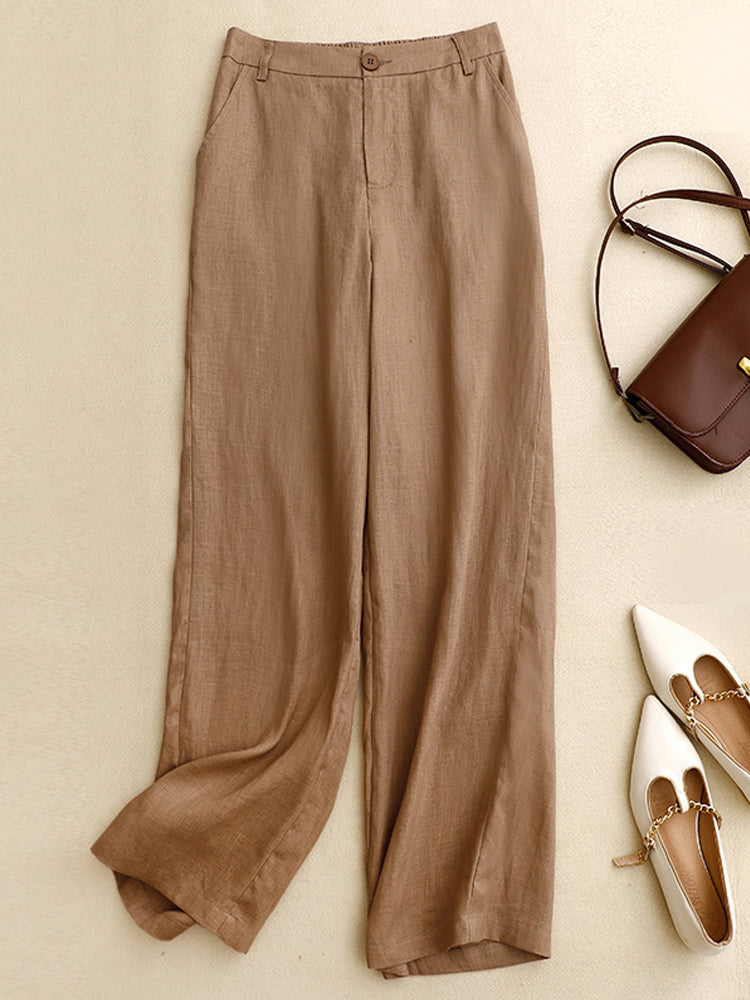 Soft Pleated Pants