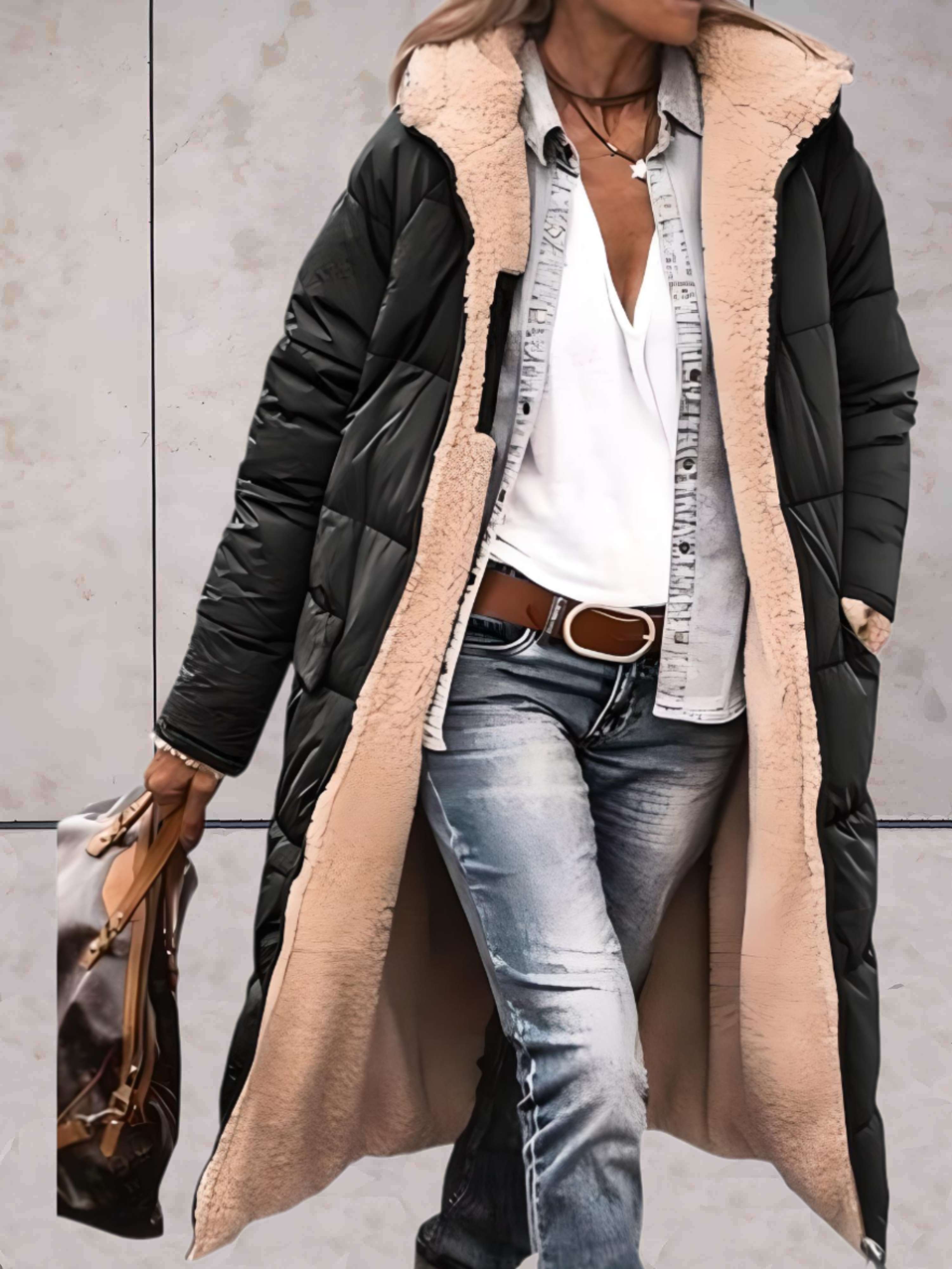 Elegant Belted Coat