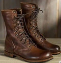 Natural Suede Boots