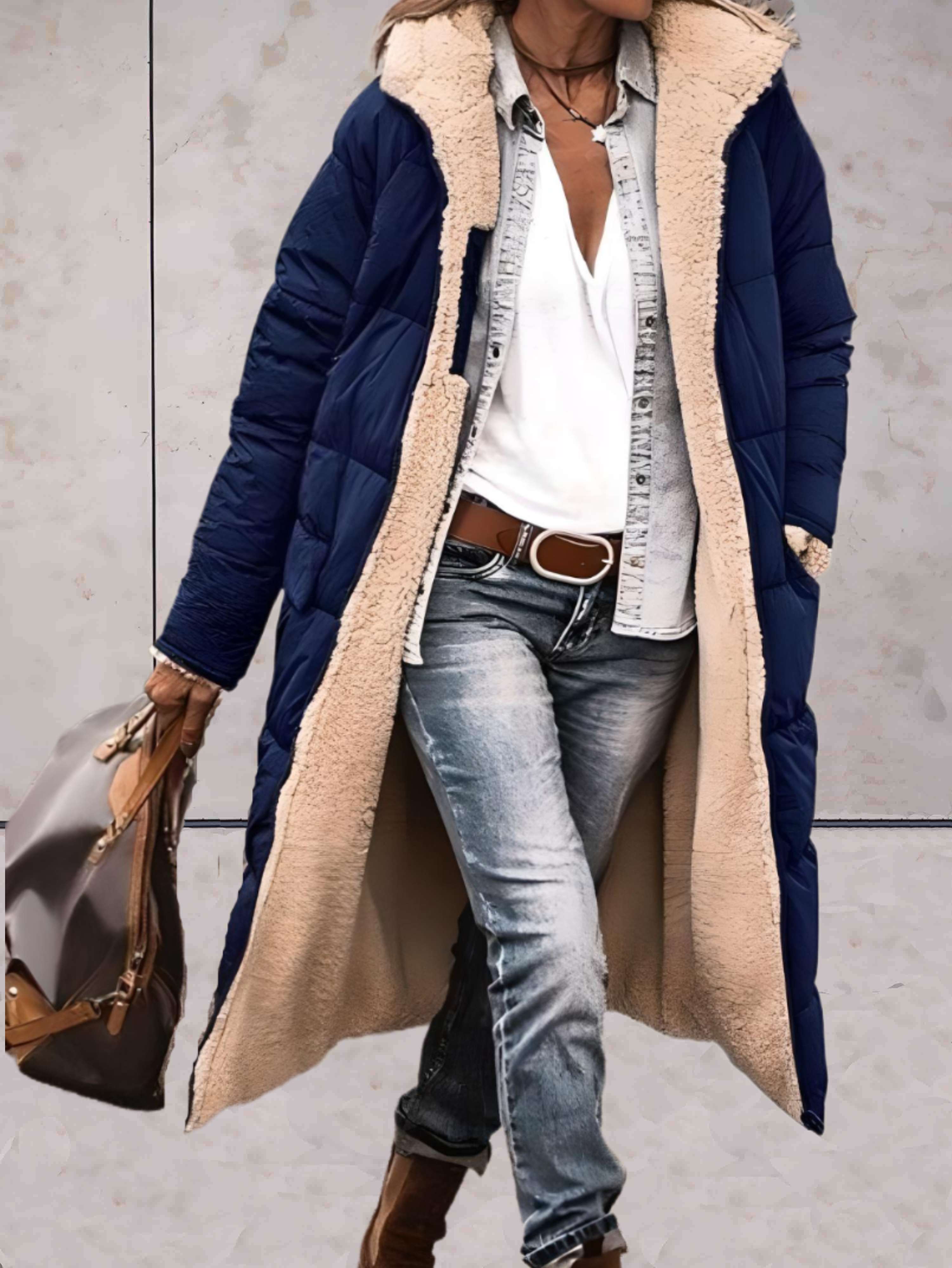 Elegant Belted Coat