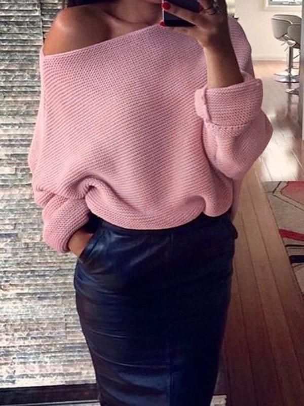 Textured Cable Sweater