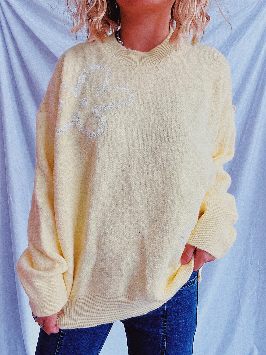 Weekend Cropped Sweater