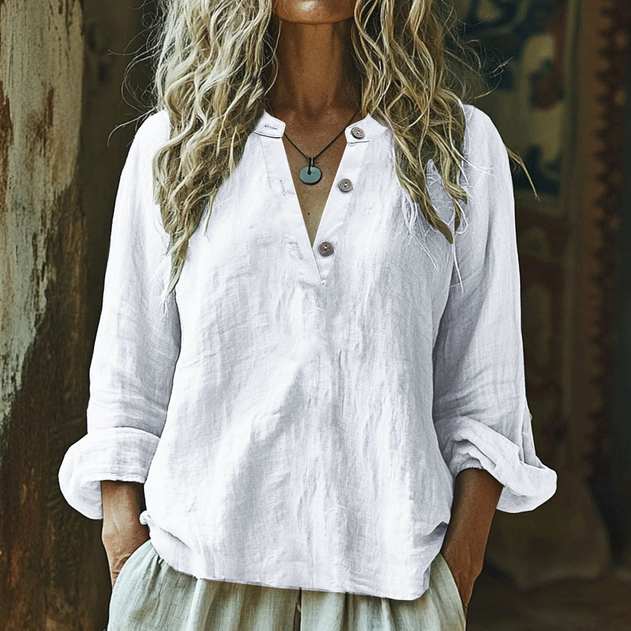Casual Linen Shirt