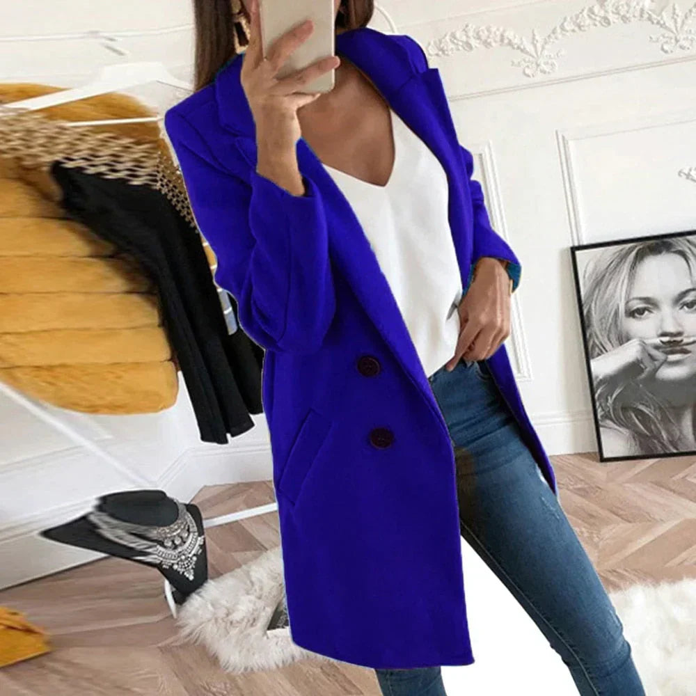 Timeless Double-Breasted Coat