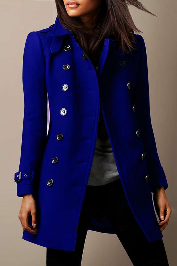 Everyday Double-Breasted Coat