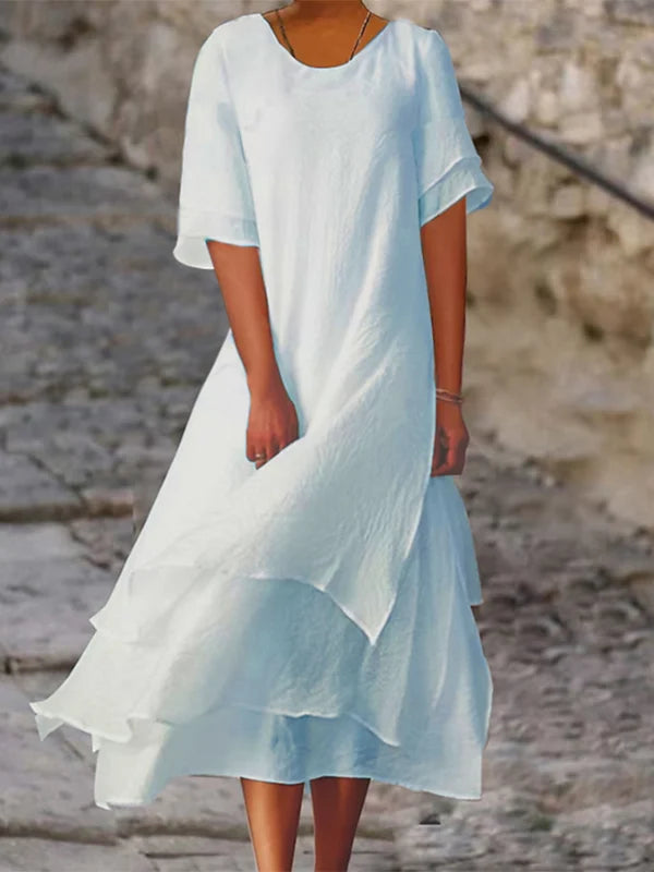 Garden Embroidered Dress
