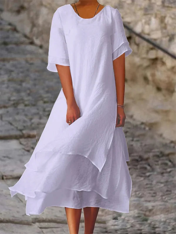Garden Embroidered Dress