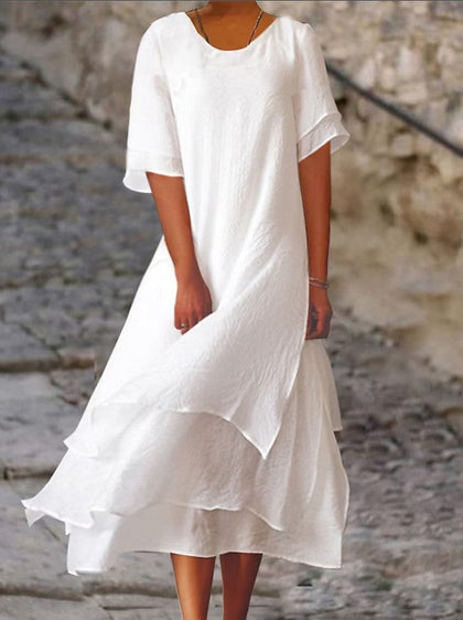 Garden Embroidered Dress