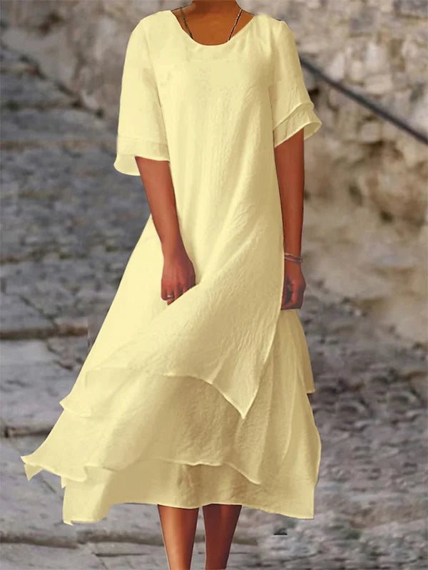 Garden Embroidered Dress