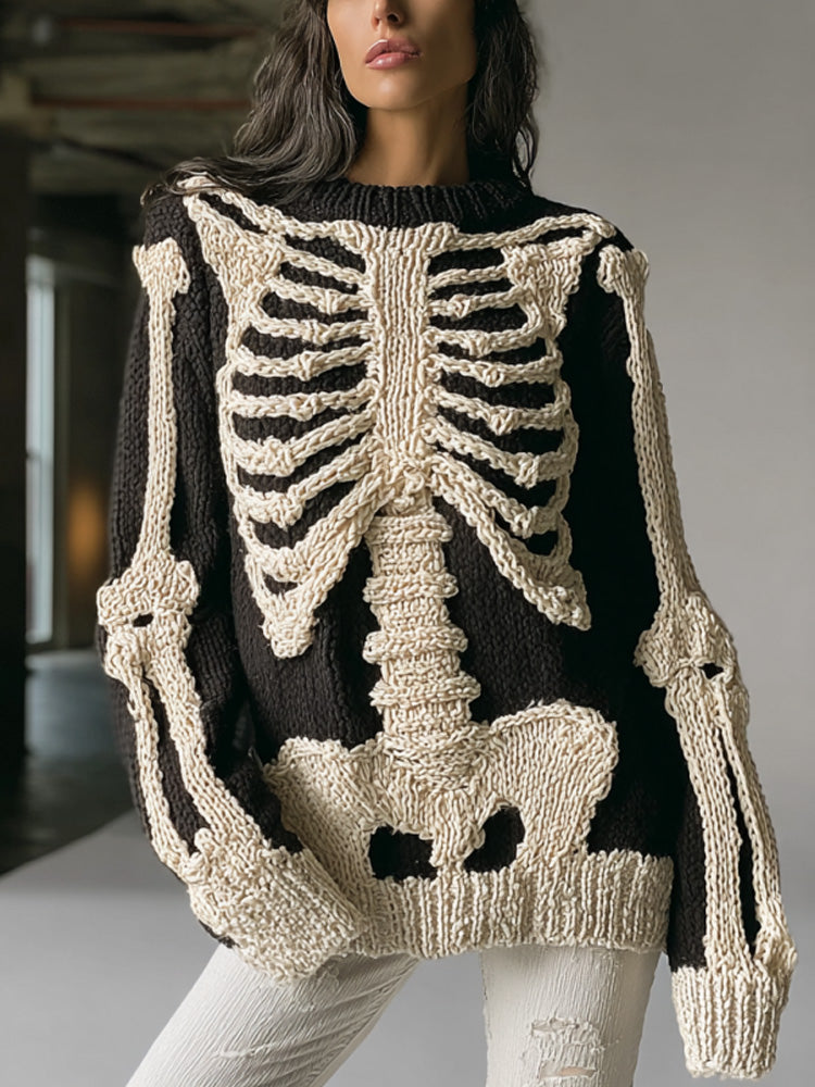 Relaxed Buttoned Sweater