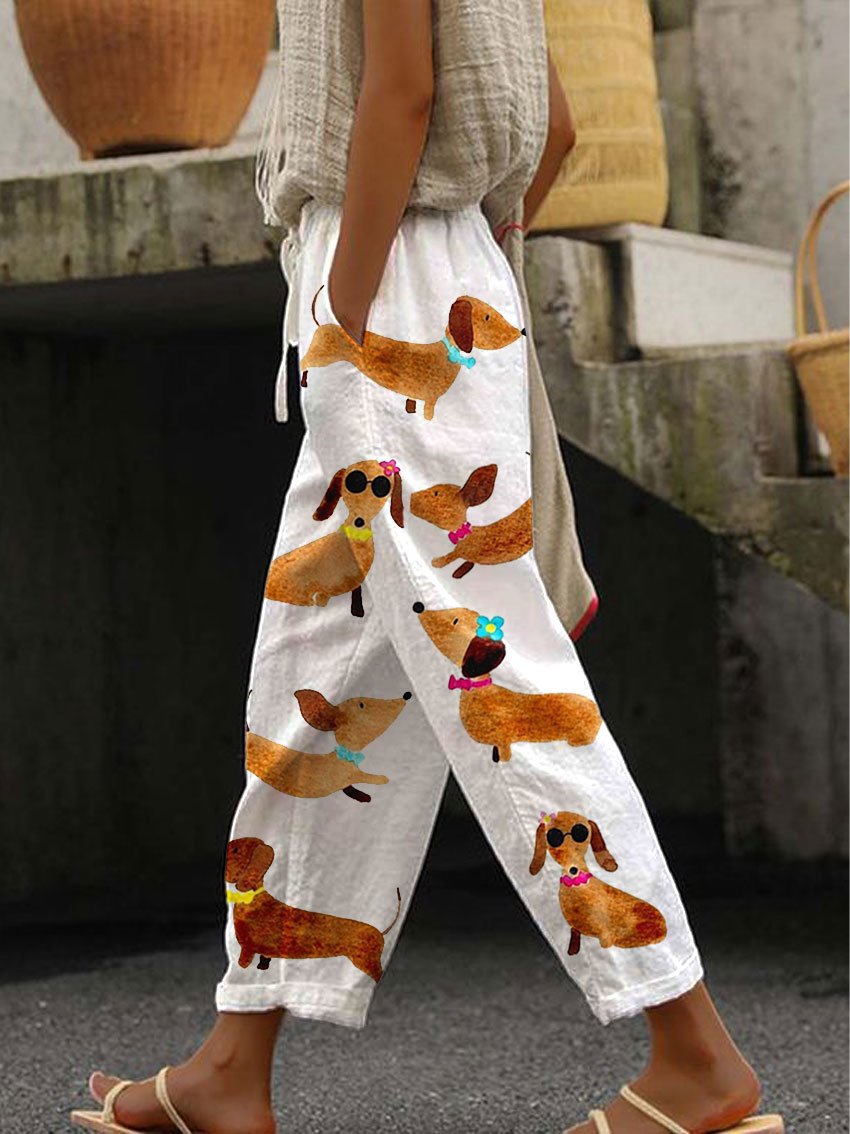 Utility Linen Pants