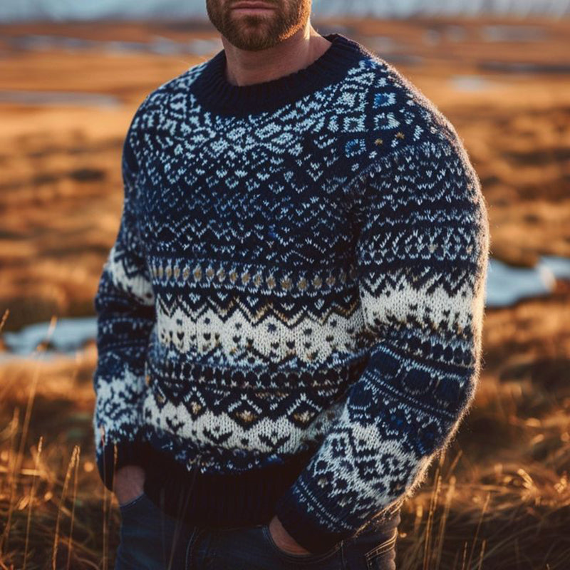 Relaxed Cable Sweater