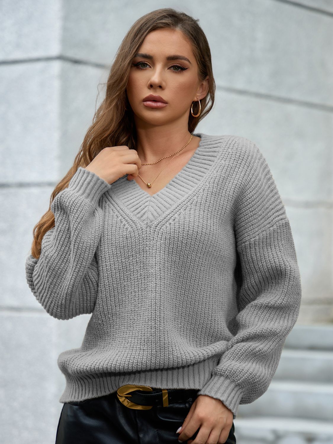 Warm Cable Sweater