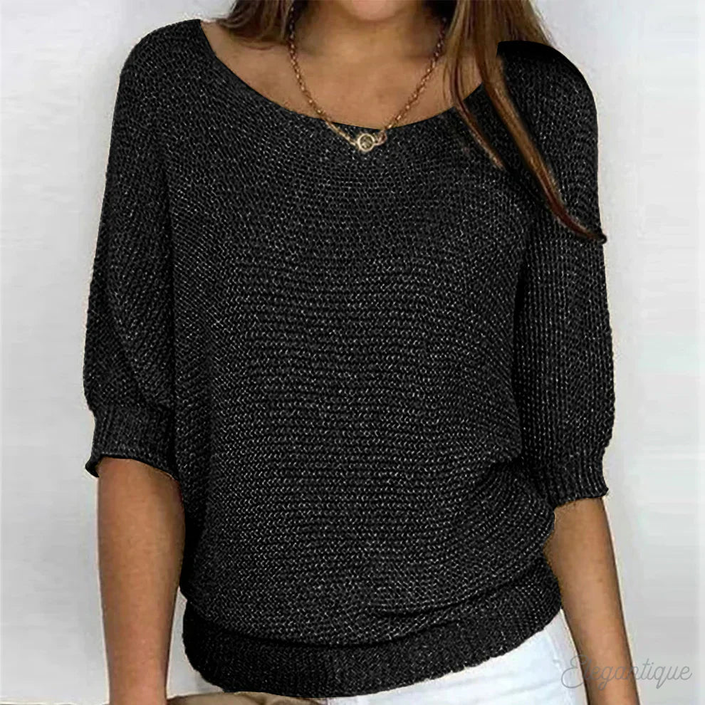 Everyday Buttoned Sweater