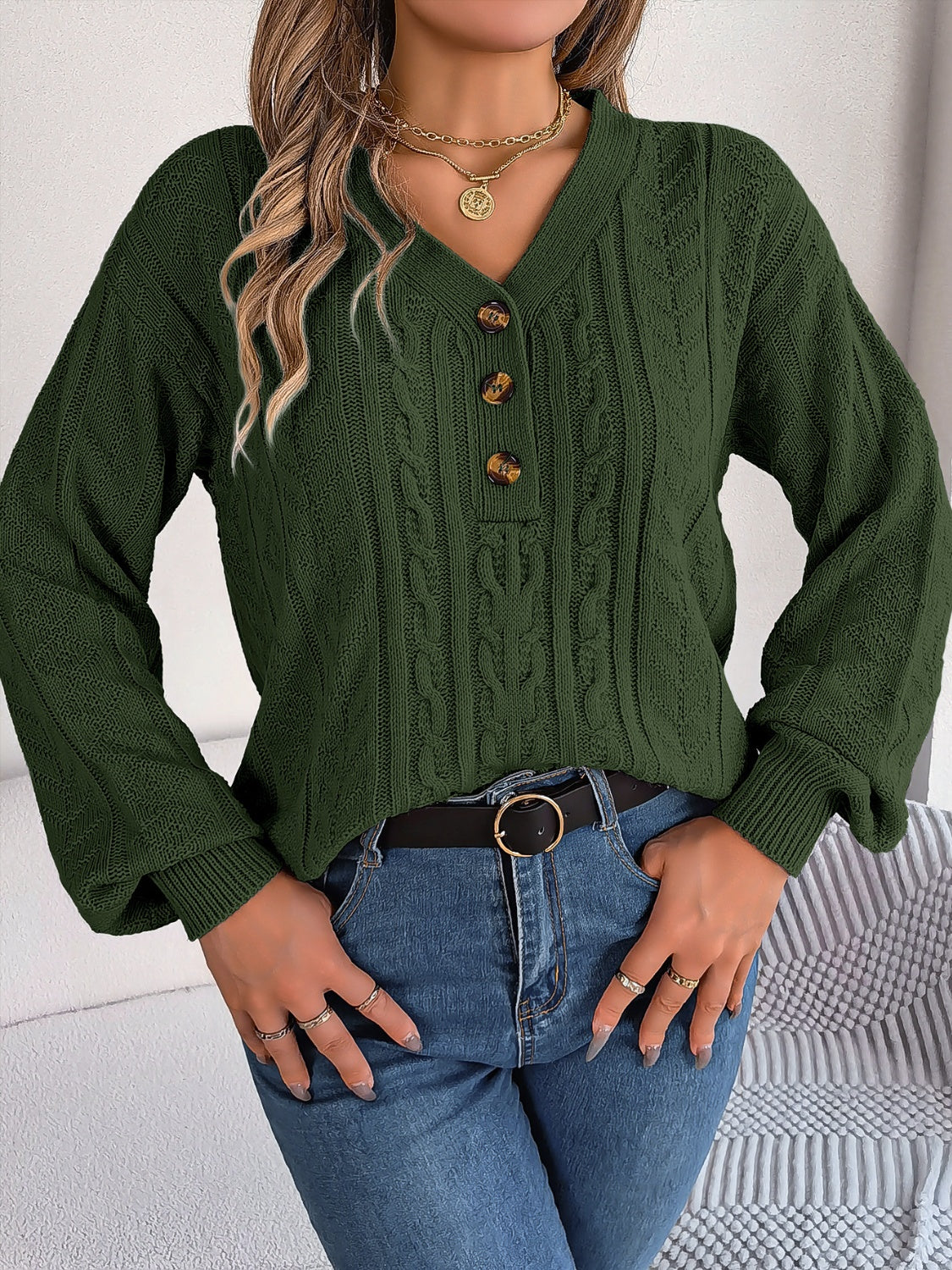 Soft Cable Sweater