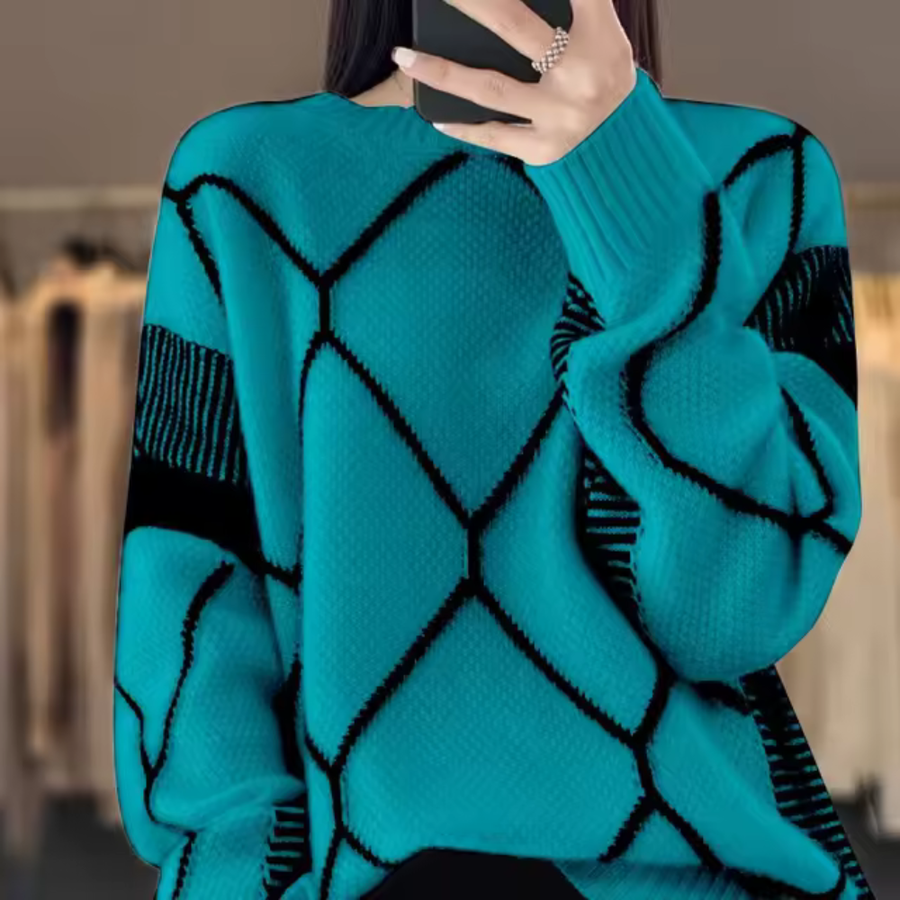 Relaxed Buttoned Sweater