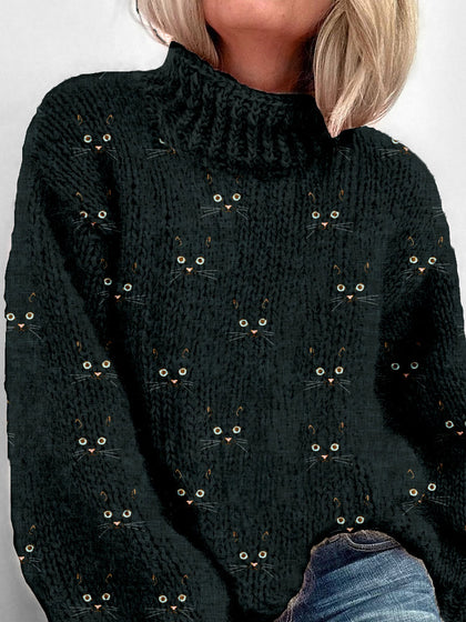 Cozy Buttoned Sweater