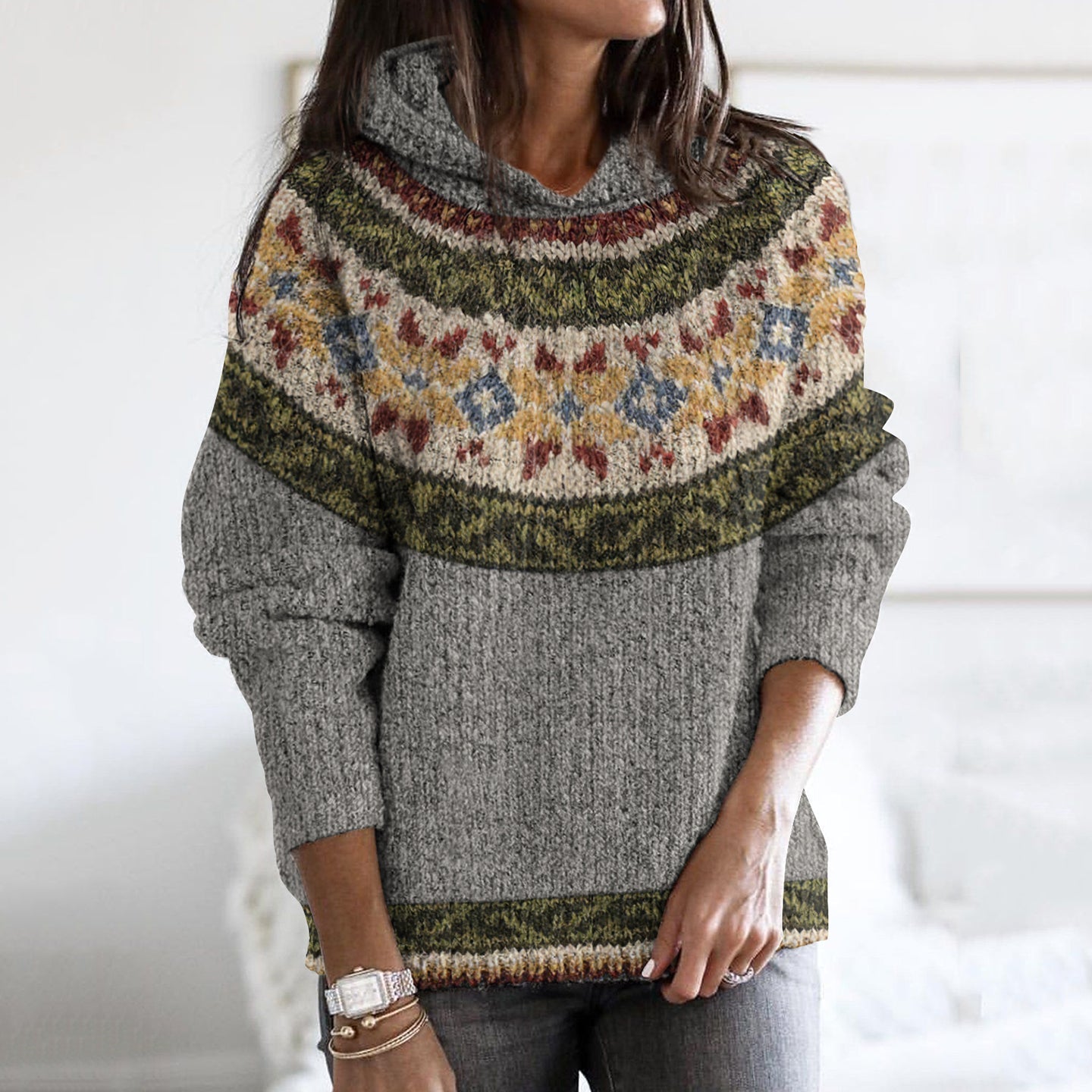 Easy Ribbed Sweater