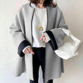 Cozy Double-Breasted Coat