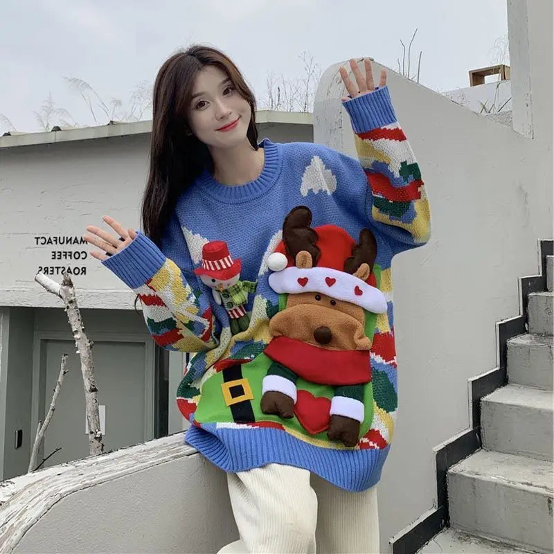 Warm V-Neck Sweater