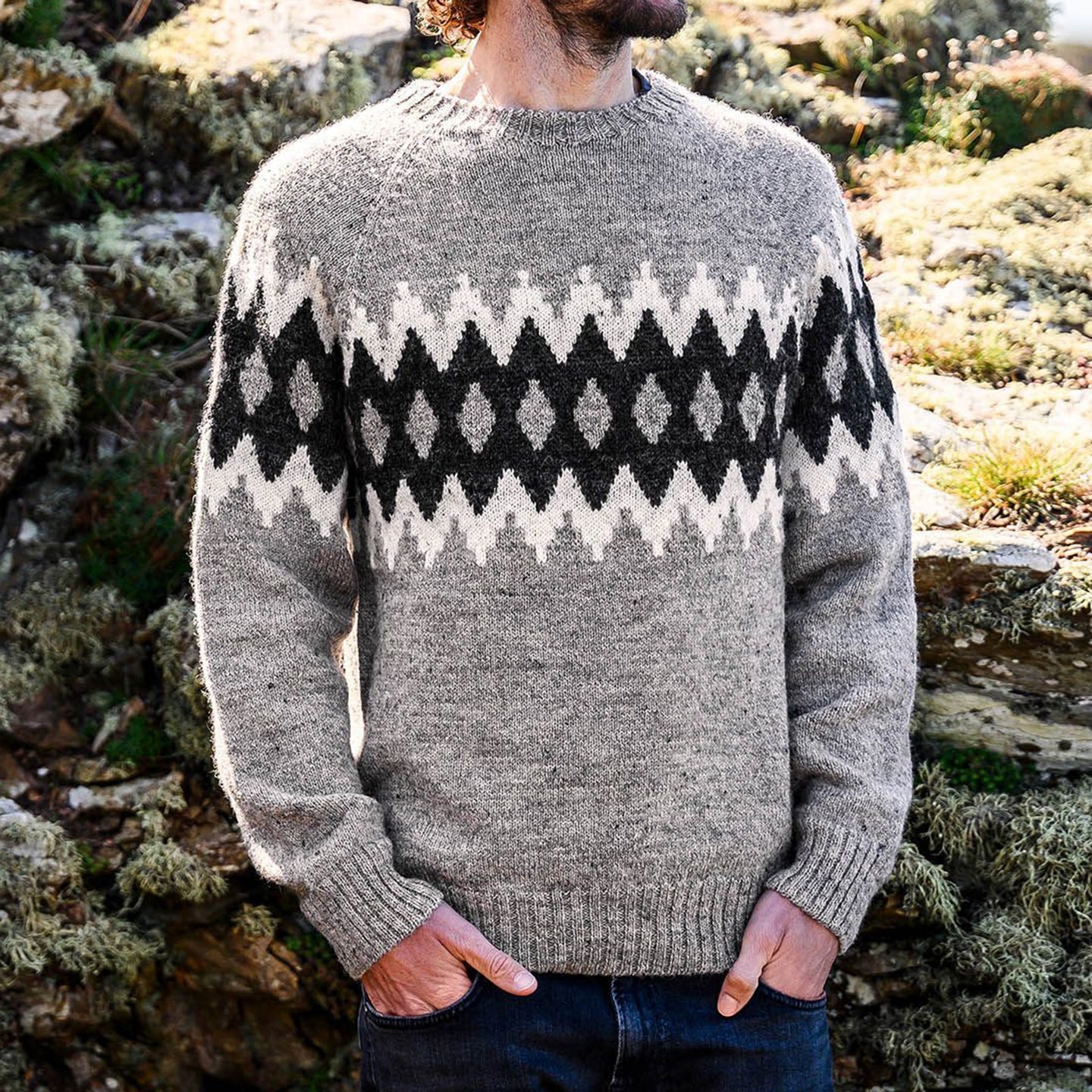 Casual Cropped Sweater