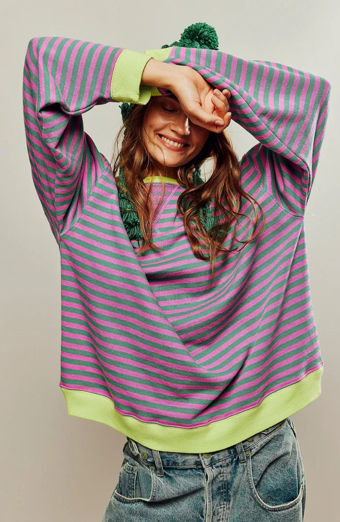Textured Oversized Sweater
